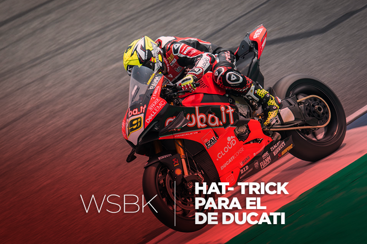 Hat-Trick para el de Ducati, Álvaro Bautista imparable en el Mundial de Superbike